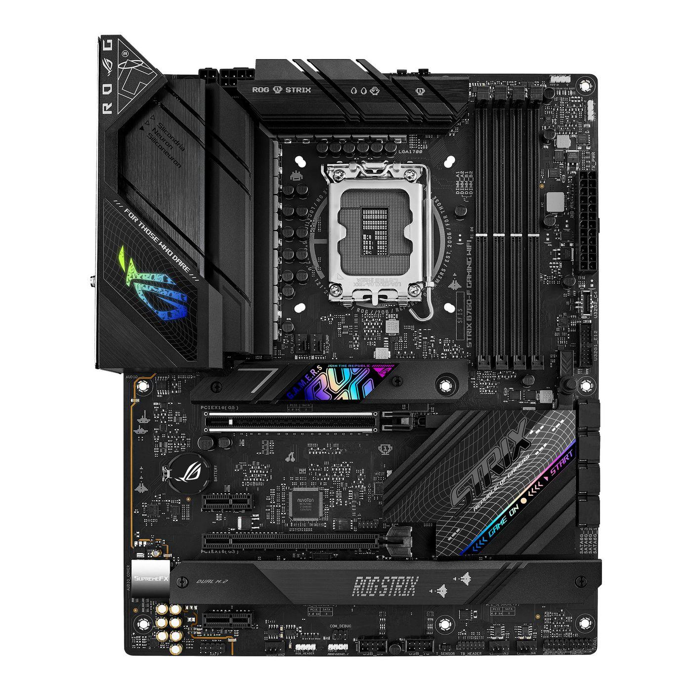 CARTE MÃƒË†RE ASUS ROG STRIX B760-F GAMING WIFI DDR5 (INTEL LGA 1700)